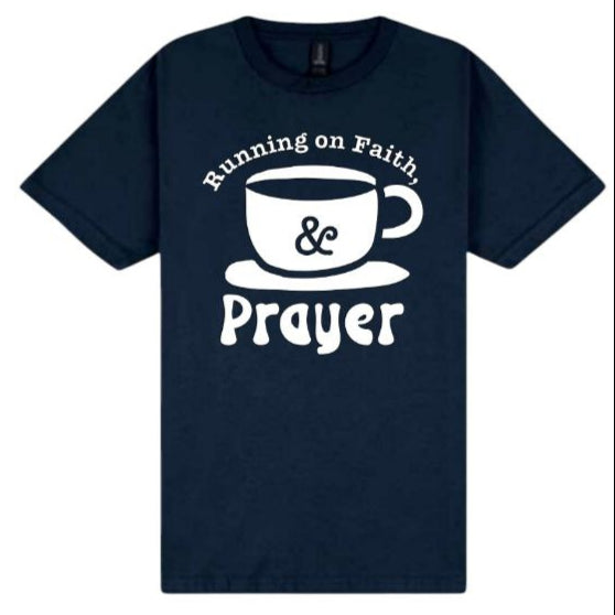 Running on Faith & Prayer Tee
